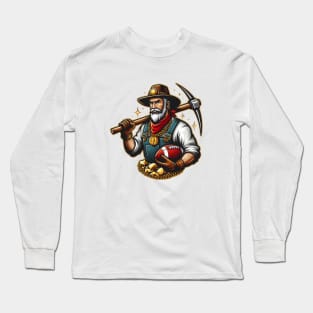 Football Gold Miner Long Sleeve T-Shirt